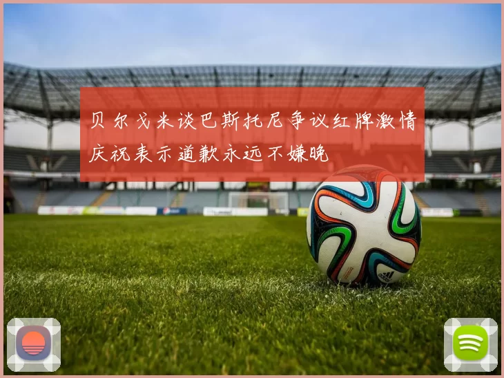 贝尔戈米谈巴斯托尼争议红牌激情庆祝表示道歉永远不嫌晚